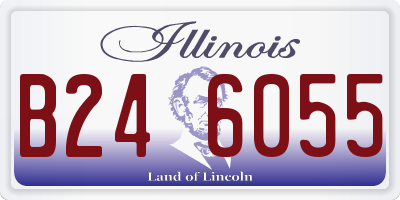 IL license plate B246055