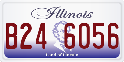 IL license plate B246056