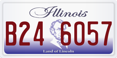 IL license plate B246057