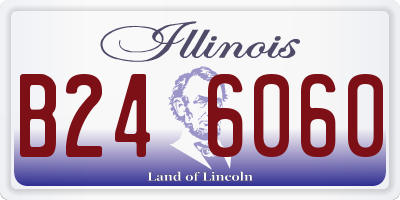 IL license plate B246060