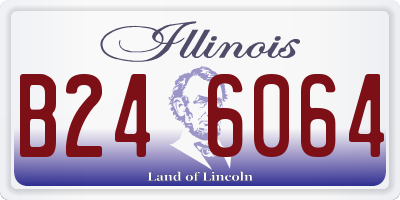 IL license plate B246064