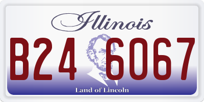 IL license plate B246067