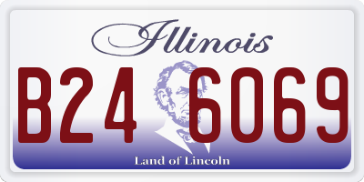 IL license plate B246069