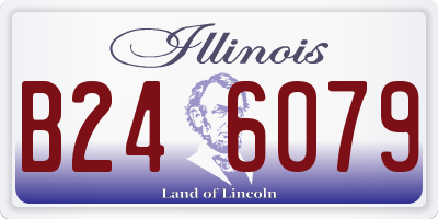 IL license plate B246079