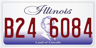 IL license plate B246084
