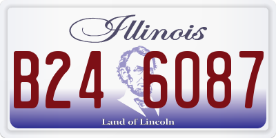 IL license plate B246087