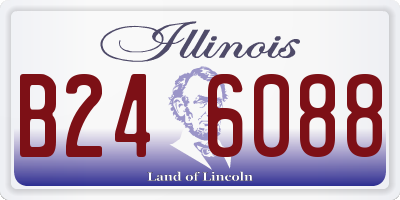 IL license plate B246088