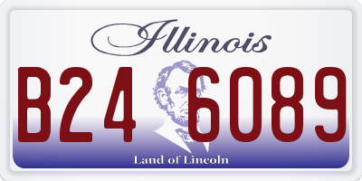 IL license plate B246089