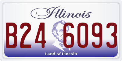 IL license plate B246093