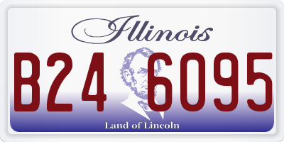 IL license plate B246095