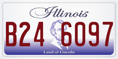 IL license plate B246097