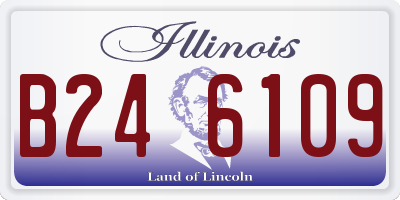 IL license plate B246109