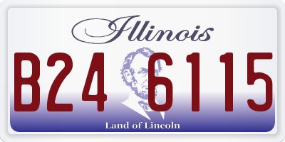 IL license plate B246115