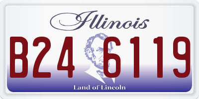 IL license plate B246119
