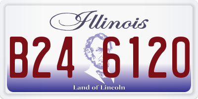 IL license plate B246120