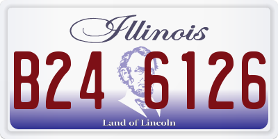 IL license plate B246126