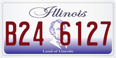 IL license plate B246127