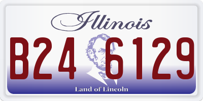 IL license plate B246129