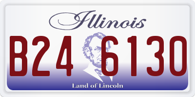 IL license plate B246130