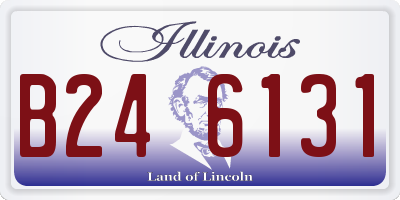 IL license plate B246131