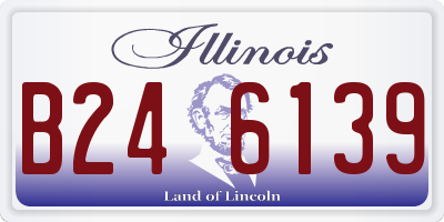 IL license plate B246139