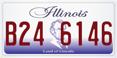 IL license plate B246146