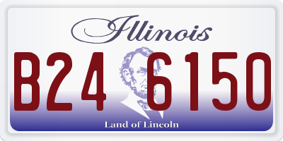 IL license plate B246150