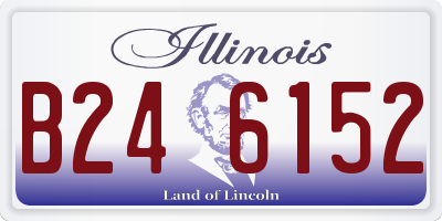 IL license plate B246152