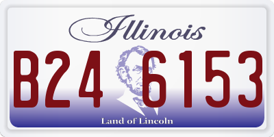 IL license plate B246153
