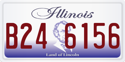 IL license plate B246156