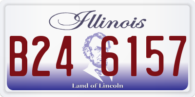 IL license plate B246157