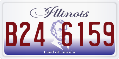 IL license plate B246159