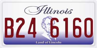 IL license plate B246160