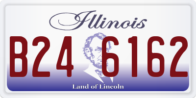 IL license plate B246162