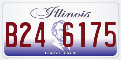 IL license plate B246175