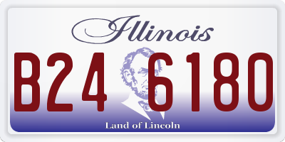 IL license plate B246180
