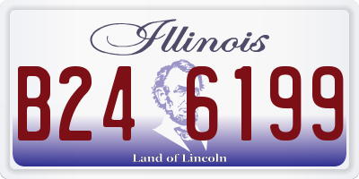 IL license plate B246199