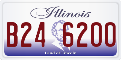 IL license plate B246200