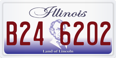 IL license plate B246202