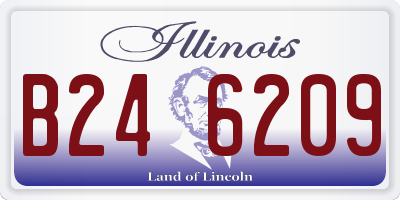 IL license plate B246209