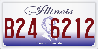 IL license plate B246212