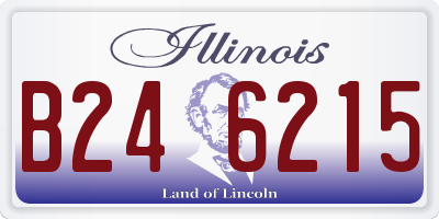 IL license plate B246215