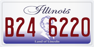 IL license plate B246220