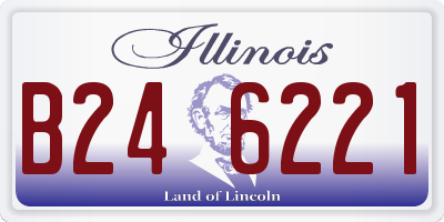 IL license plate B246221