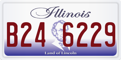 IL license plate B246229