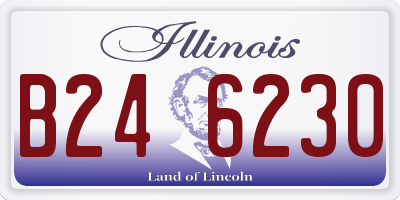 IL license plate B246230