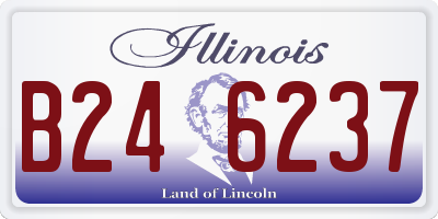 IL license plate B246237