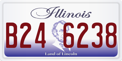 IL license plate B246238