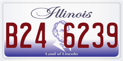 IL license plate B246239