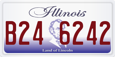 IL license plate B246242